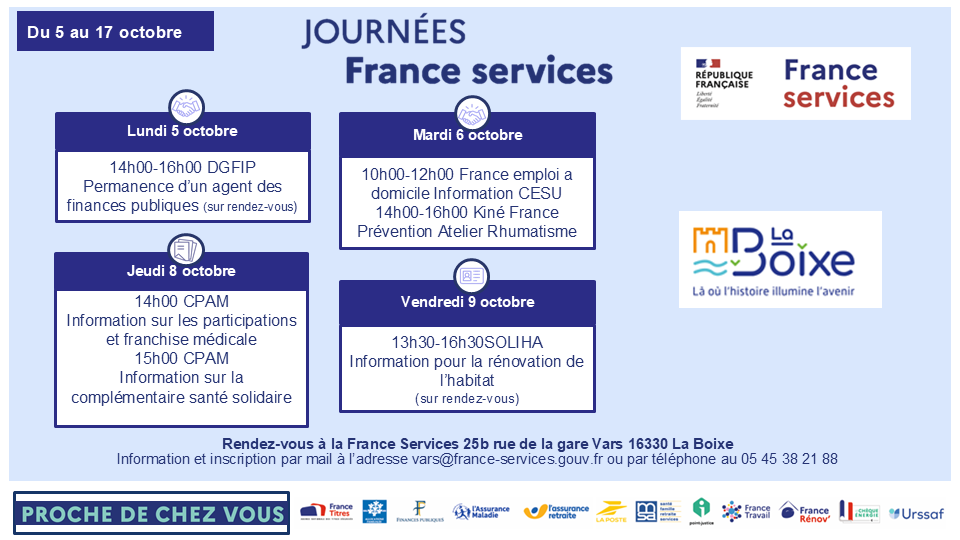 Journées France Services